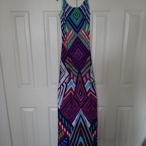 Nwot size small lined maxi dress